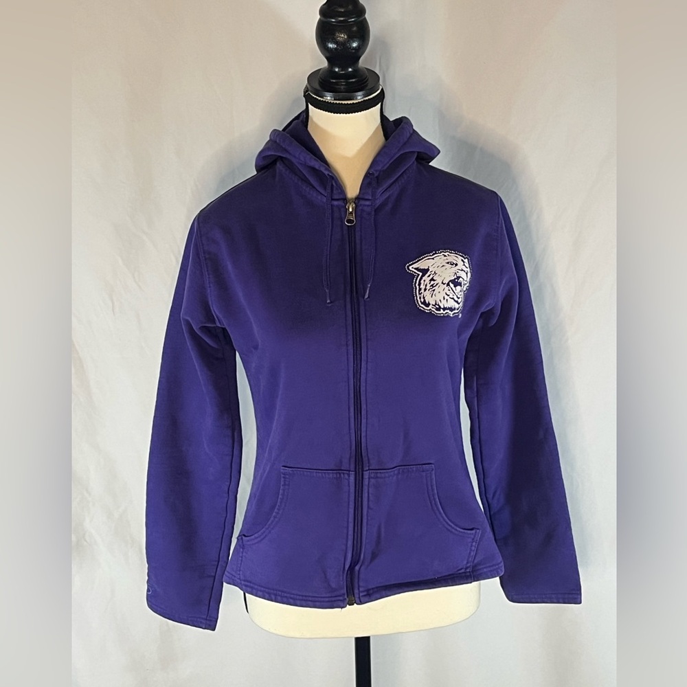 GTM Sportswear Kansas State Wildcats Full Zip Women’s Hooded Sweatshirt
